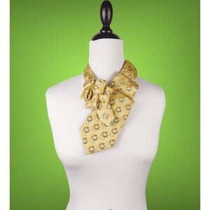 Yellow Ascot Tie - Unisex Accessories - Work Clothing - Conscious Clothing